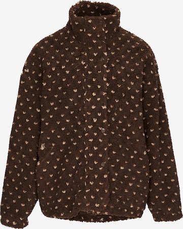 usha WHITE LABEL - Chaqueta de entretiempo en marrón: frente