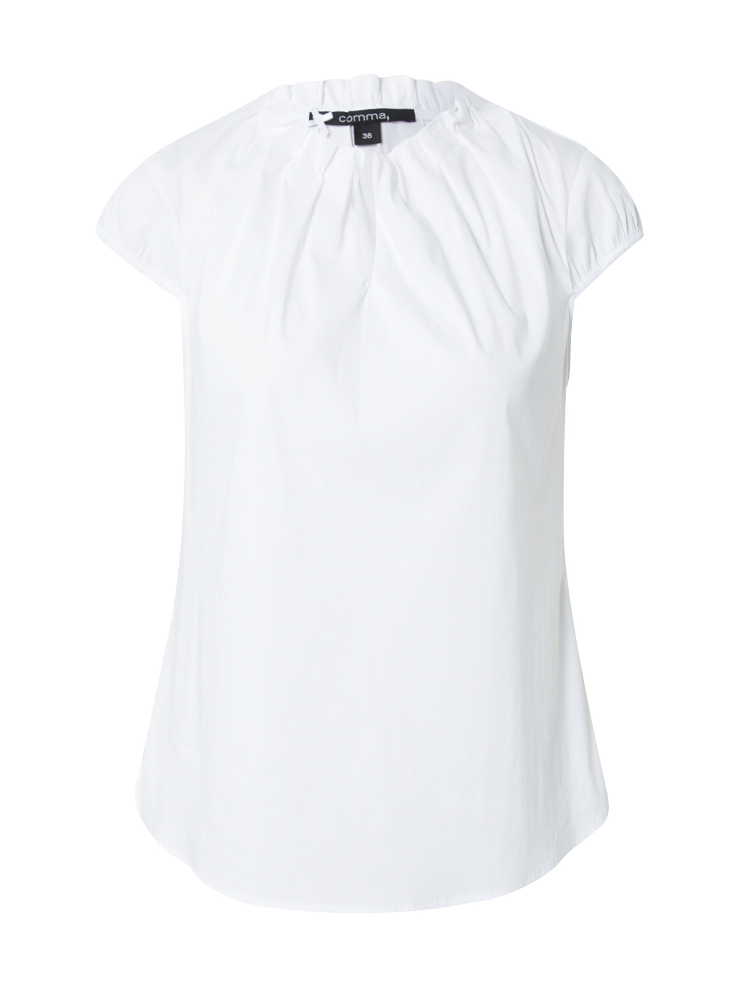 COMMA Bluse in Weiß: Vorderseite