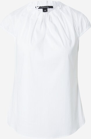 COMMA Blouse in White: front