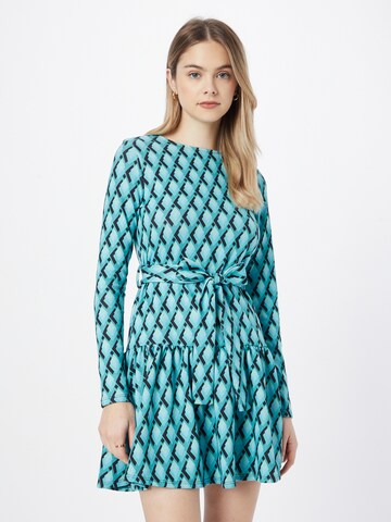 River Island - Vestido 'FLIPPY' em verde: frente