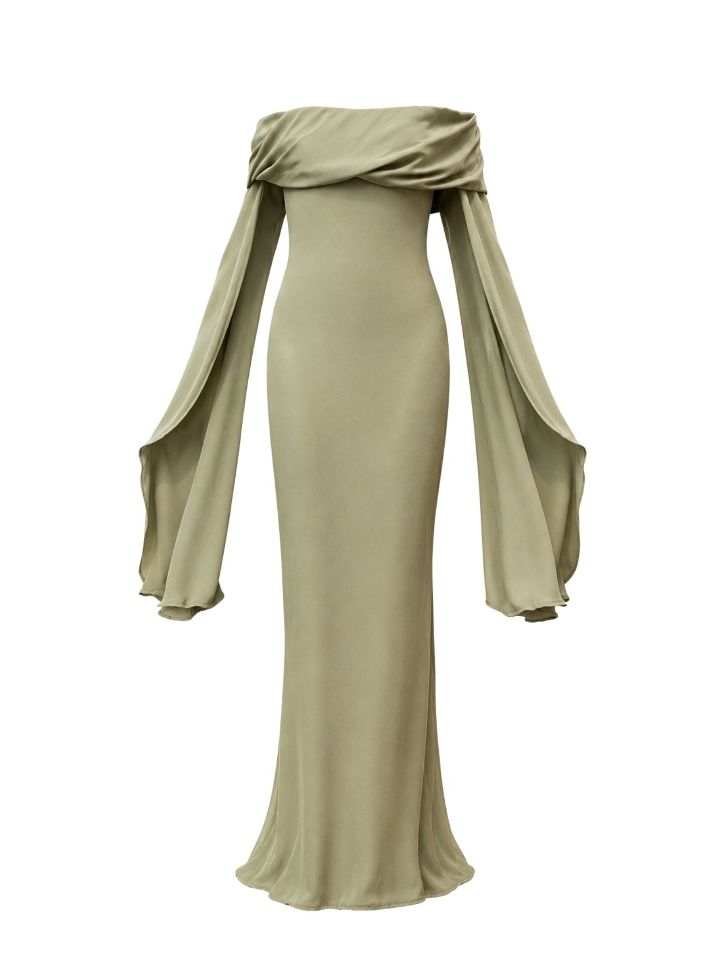 Abito da cocktail 'Habarana' di Nisia PartyWear in verde: frontale