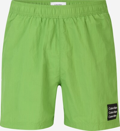 Șorturi de baie Calvin Klein Swimwear pe verde, Vizualizare produs