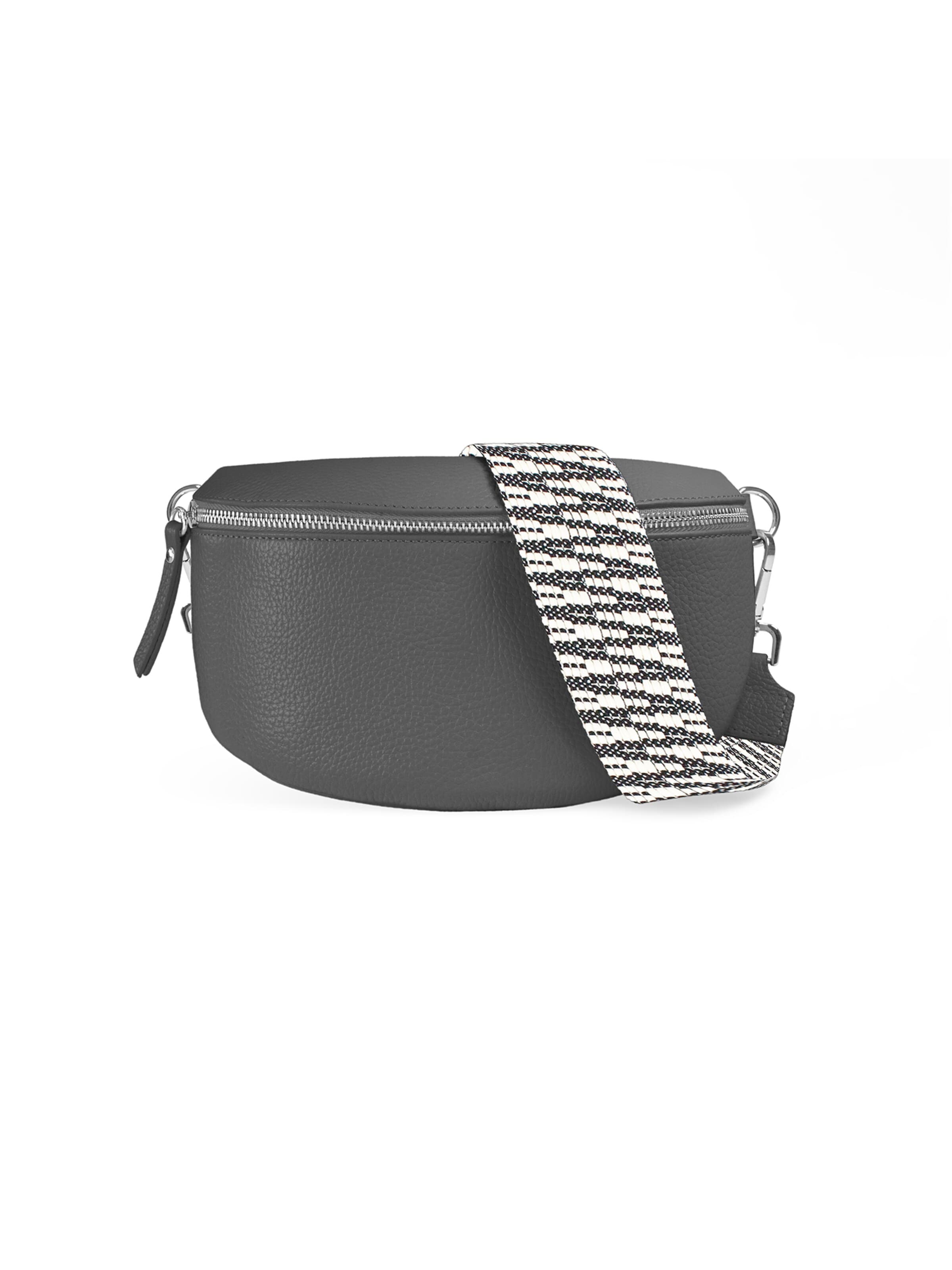 lePelou Fanny Pack 'MIRA medium' in Grey: front