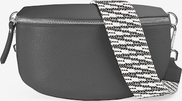 lePelou Fanny Pack 'MIRA medium' in Grey: front