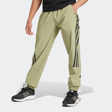 ADIDAS SPORTSWEAR Tapered Sporthose in Grün: Vorderseite