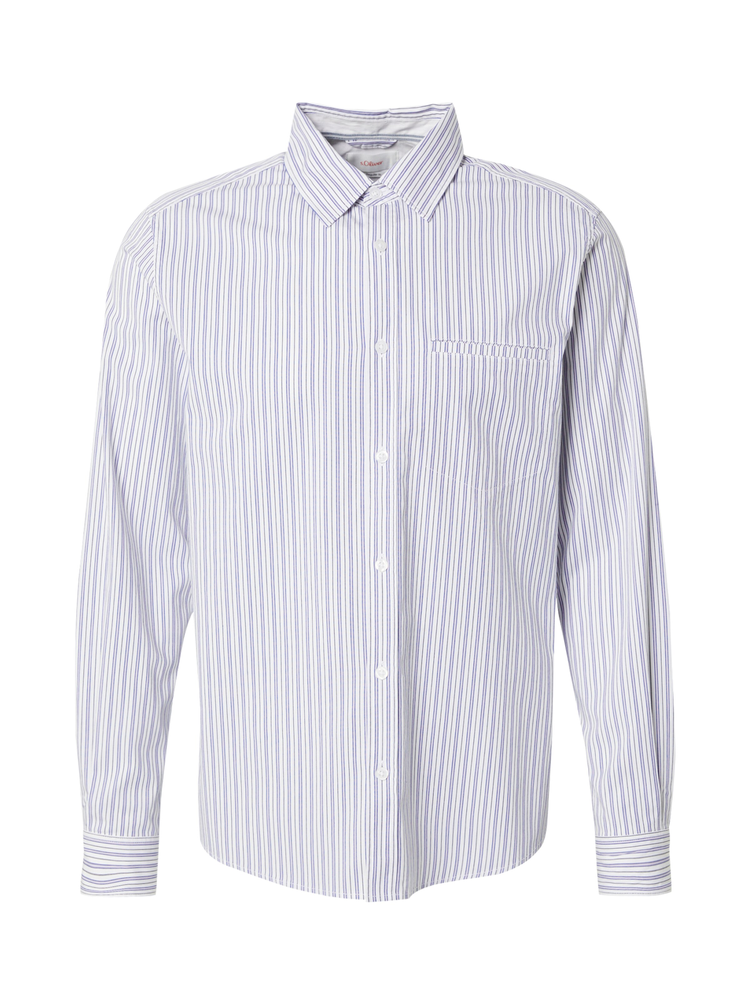 Regular fit Camicia di s.Oliver in bianco: frontale