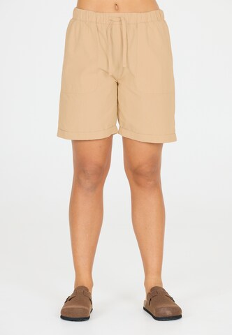 Cruz Regular Trousers 'Emmy' in Beige: front