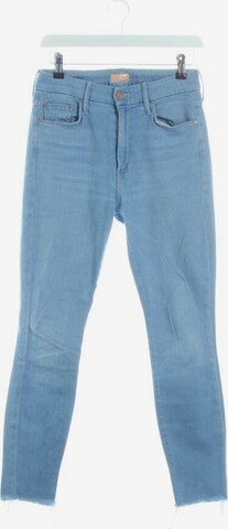 MOTHER Jeans in 27 in Blue: front