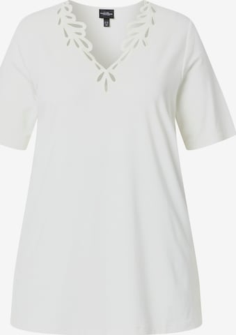 Ulla Popken Blouse in White: front