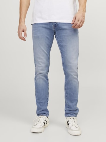 JACK & JONES Slimfit Jeans 'Glenn Fox' in Blauw: voorkant