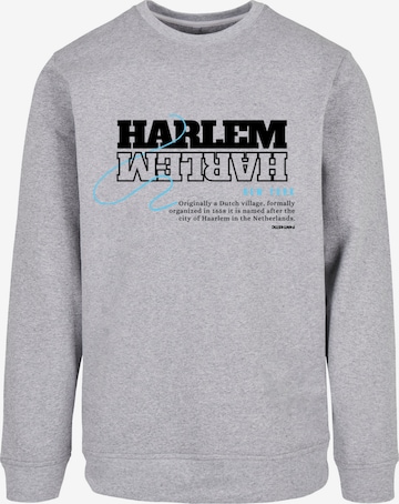Sweat-shirt 'Harlem' F4NT4STIC en gris : devant