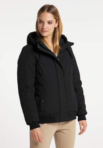 DreiMaster Klassik Winter Jacket in Black: front