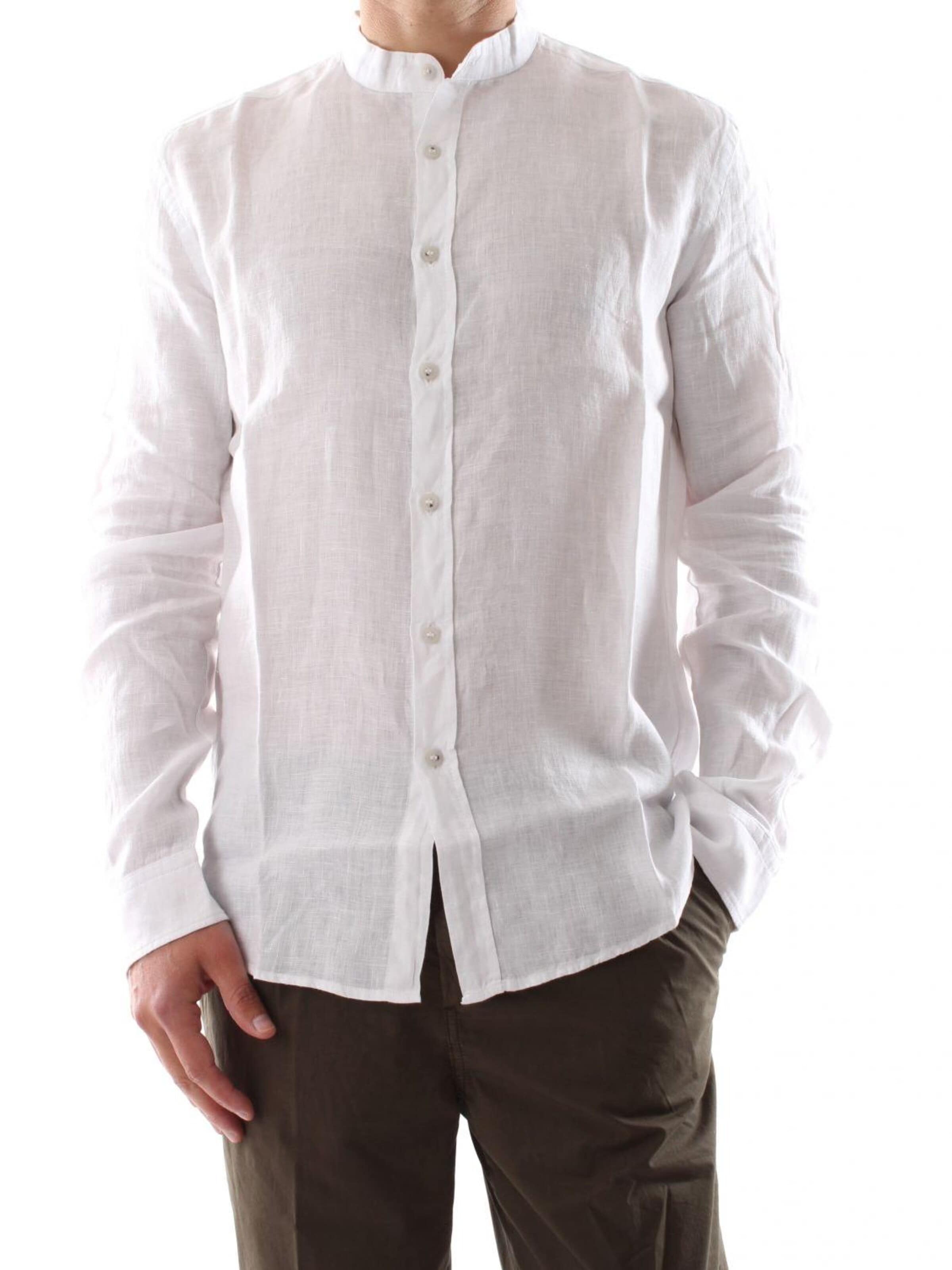 T-Shirt 40weft en blanc : devant
