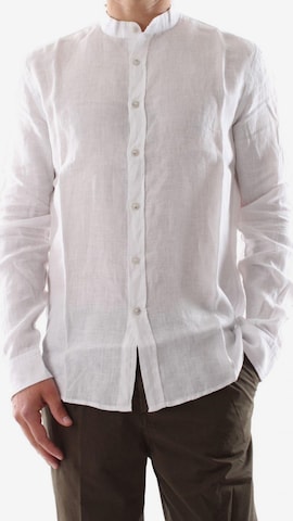 T-Shirt 40weft en blanc : devant