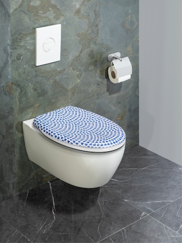 Wenko Toilet Accessories 'Sevilla' in Blue