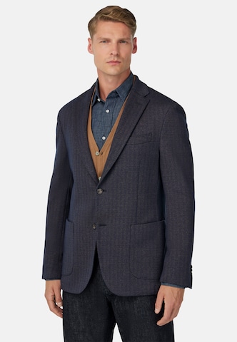 Boggi Milano Regular fit Colbert in Blauw: voorkant