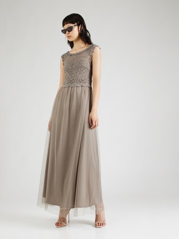 VILA Evening dress 'VILYNNEA' in Brown: front