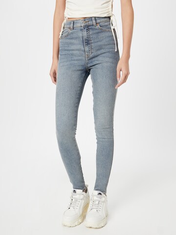 Dr. Denim Skinny Jeans 'Moxy' in Blauw: voorkant