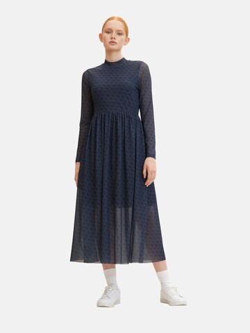 TOM TAILOR DENIM Kleid in Blau: predná strana