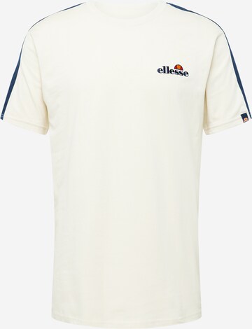 ELLESSE Тениска 'Crotone' в бяло: отпред
