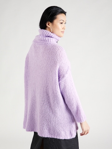 ZABAIONE Širok pulover 'Be44nja' | vijolična barva