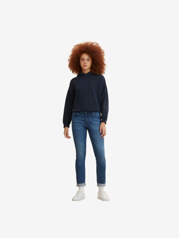 Coupe slim Jean 'Alexa' TOM TAILOR en bleu