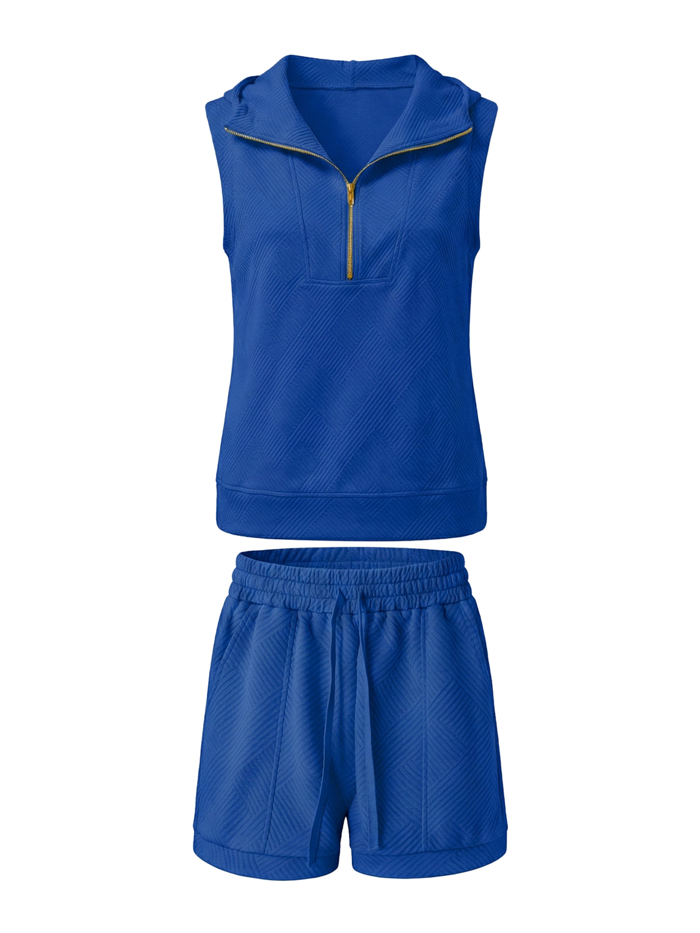 Imily Bela Pükskostüüm, värv sinine: eest vaates