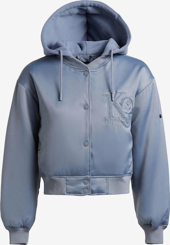 Veste mi-saison 'Chani' khujo en bleu : devant