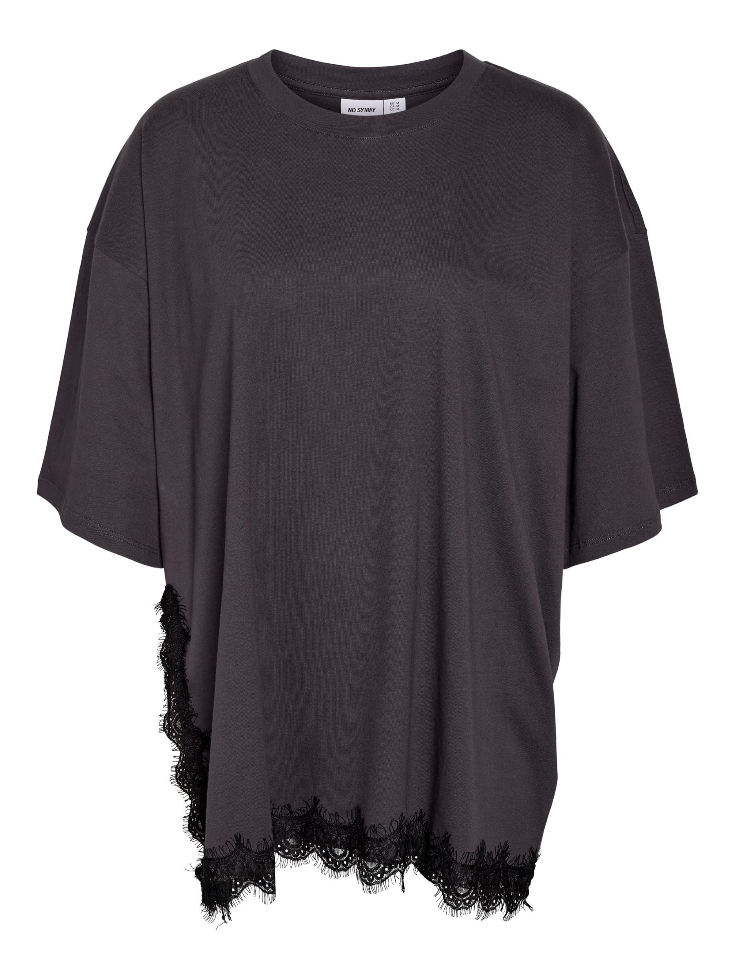 Noisy may Shirt 'EASY' in Black: front