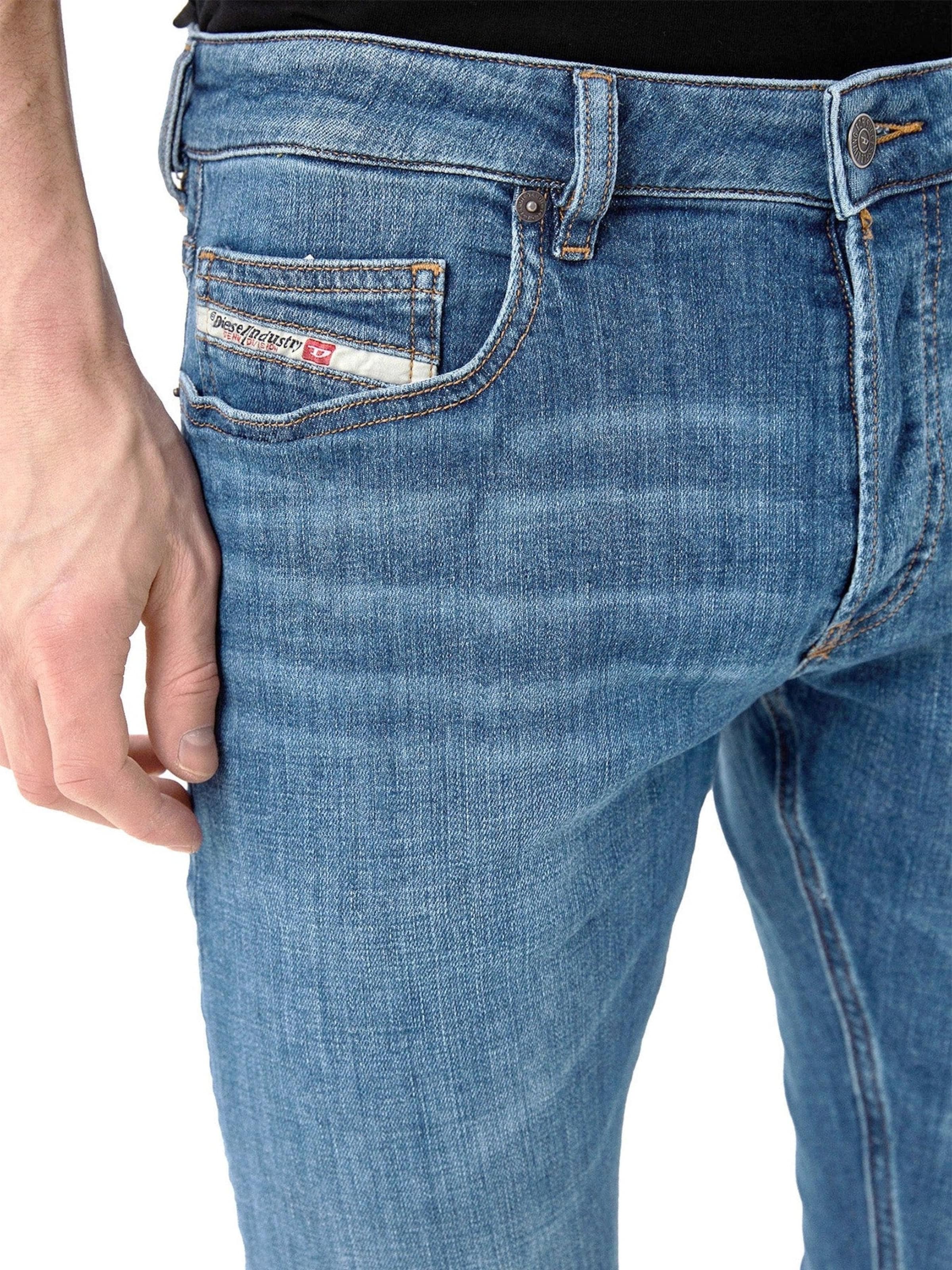 DIESEL Slimfit Jeans 'D-LUSTER' i blå