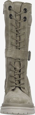 GABOR Lace-Up Boots in Green