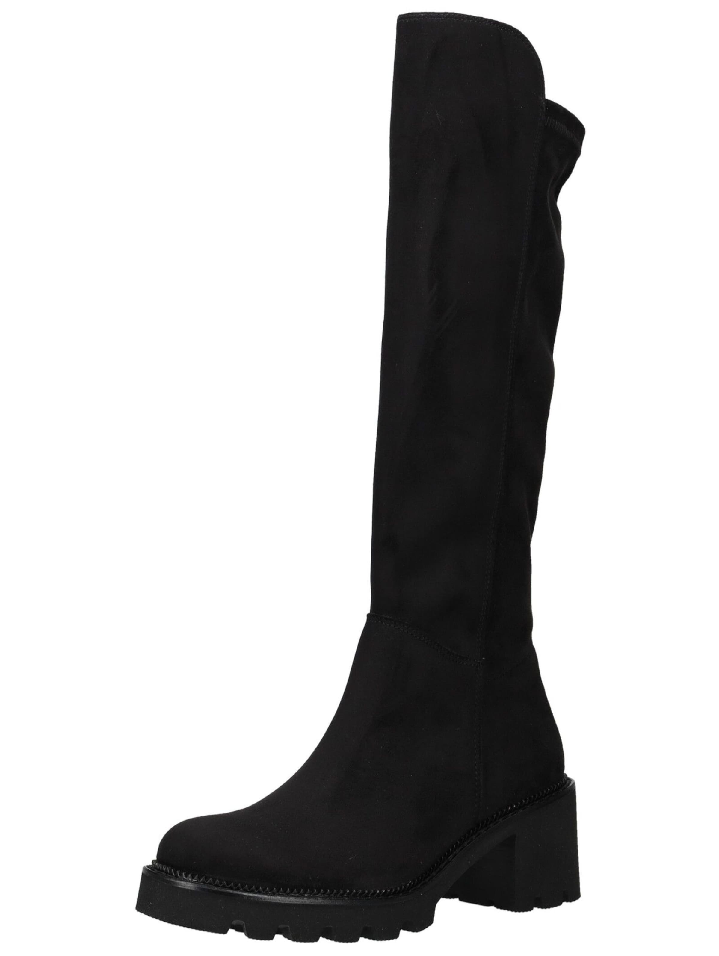 Paul Green Laarzen in Zwart: voorkant