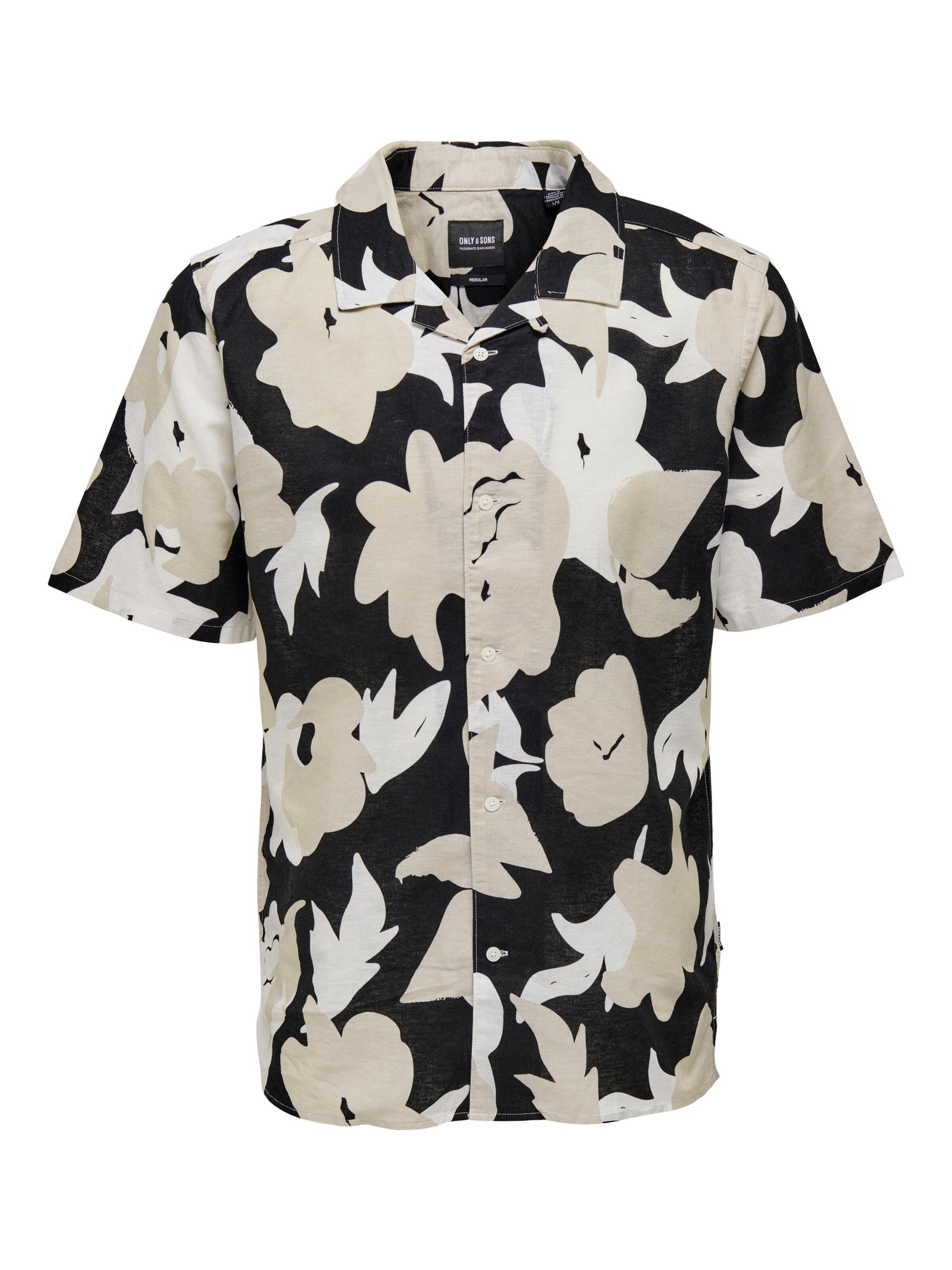 19+ Denim And Flower Men Shirts