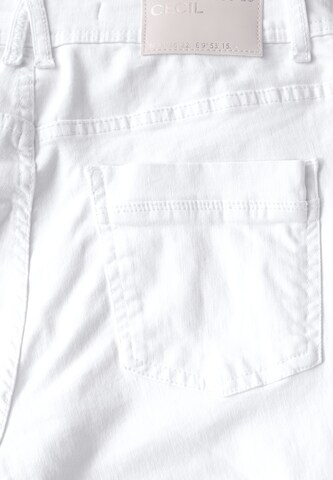CECIL Boot cut Jeans in White