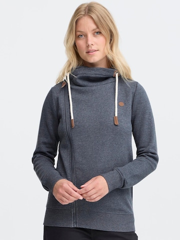 Veste de survêtement 'Mille' Oxmo en bleu : devant