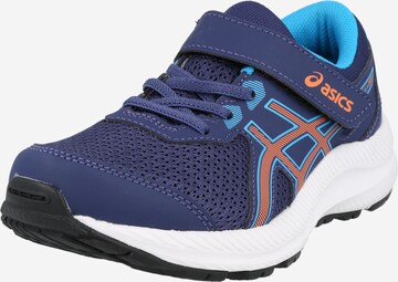 Scarpa sportiva 'CONTEND 8 PS' di ASICS in blu: frontale