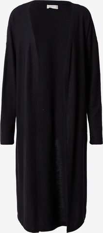 Eight2Nine Knit Cardigan in Black: front