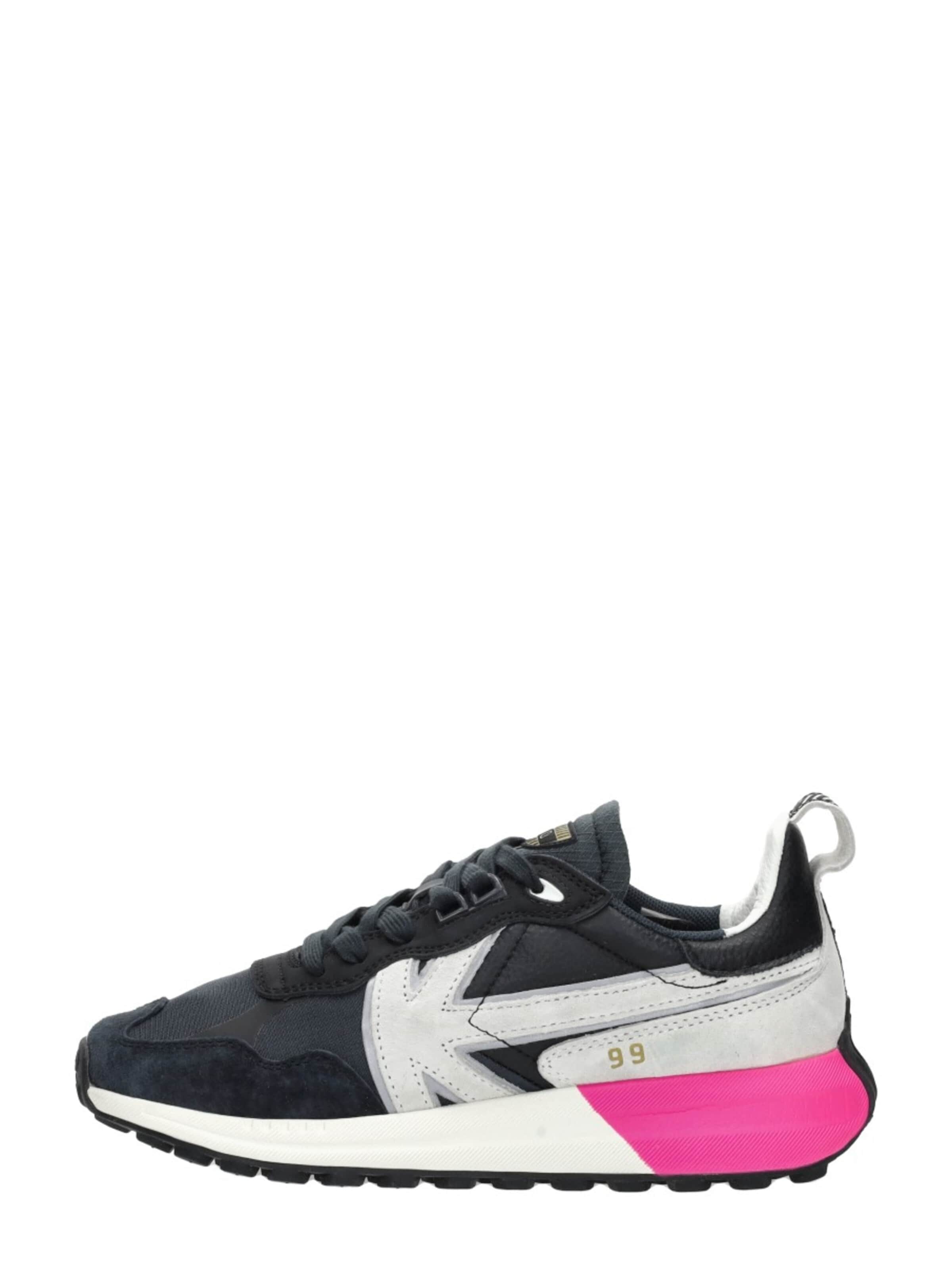 Kaotiko Sneakers laag 'Detroit 99' in Zwart: voorkant