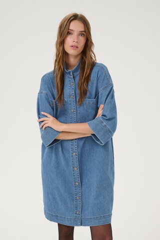 My Essential Wardrobe Kleid in Blau: Vorderseite