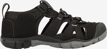 KEEN Sandalen in Zwart