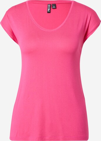 PIECES T-Shirt 'Billo' in Pink: predná strana