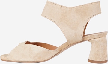 Sandales ANCAMY en beige : devant