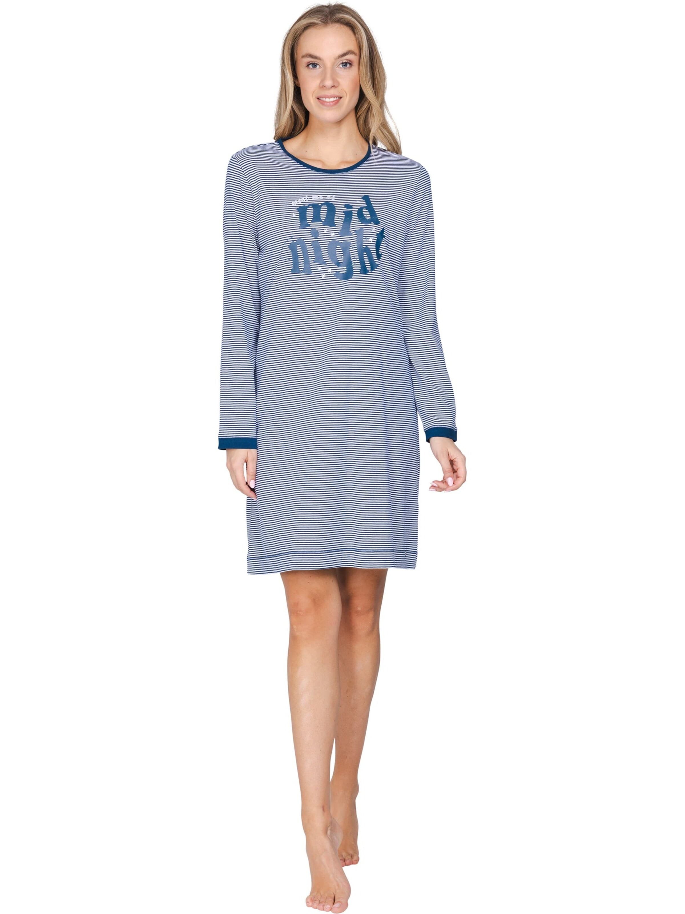 Rebelle Nightgown 'Snowy Sparkles' in Blue