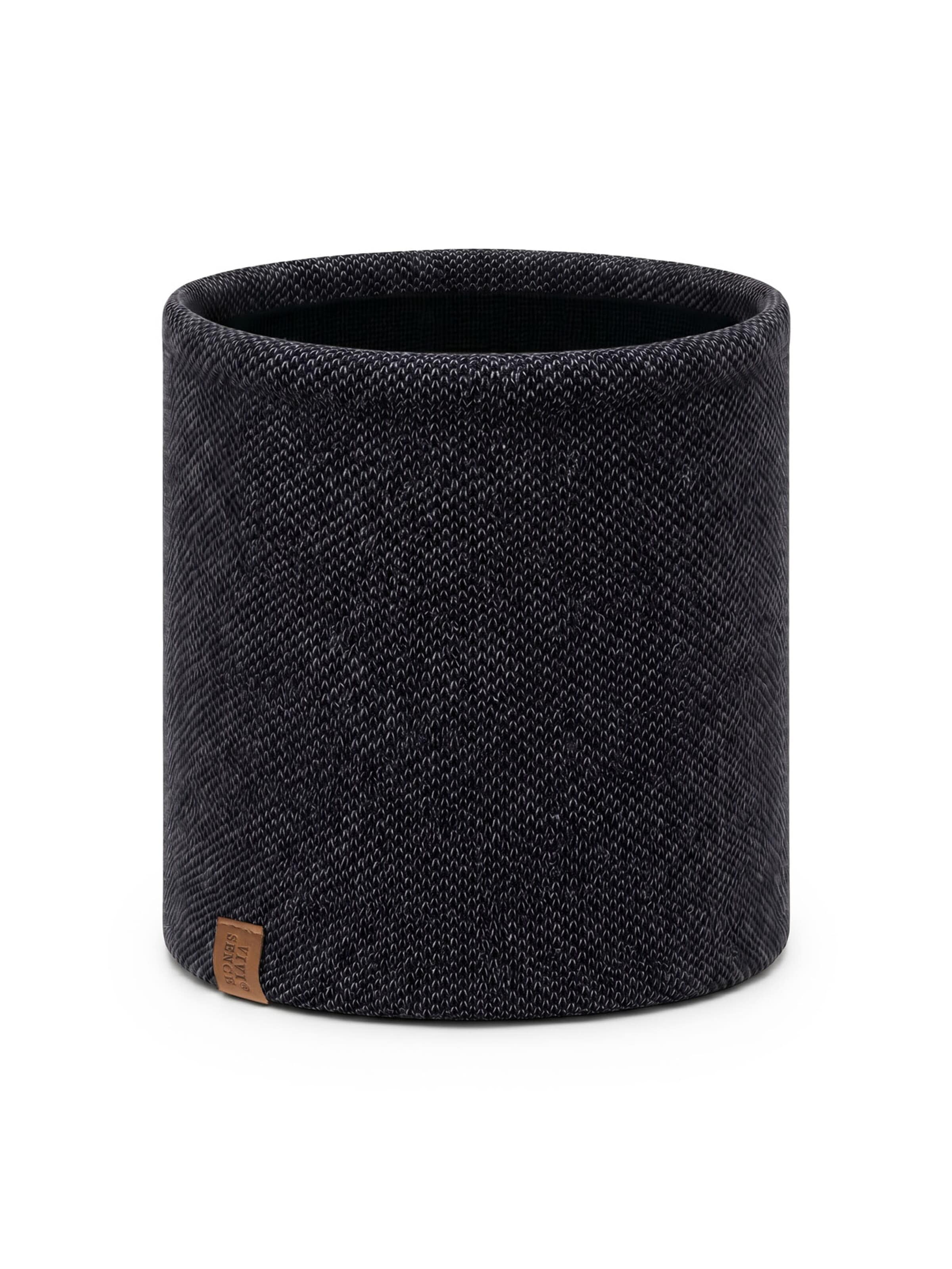 Vivisence Loop scarf 'MK7108' in Black: front