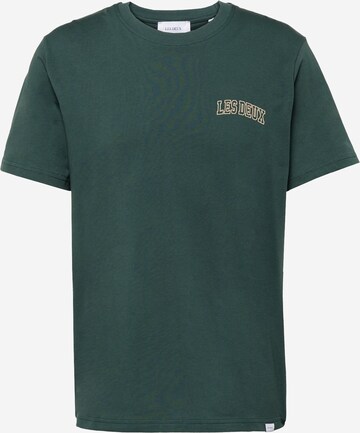 Les Deux Shirt 'Blake' in Groen: voorkant