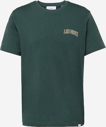 Les Deux Shirt 'Blake' in Groen: voorkant