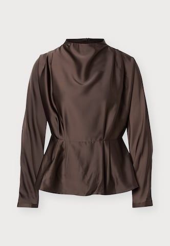 YAS - Blusa 'YASPELLA' en marrón: frente