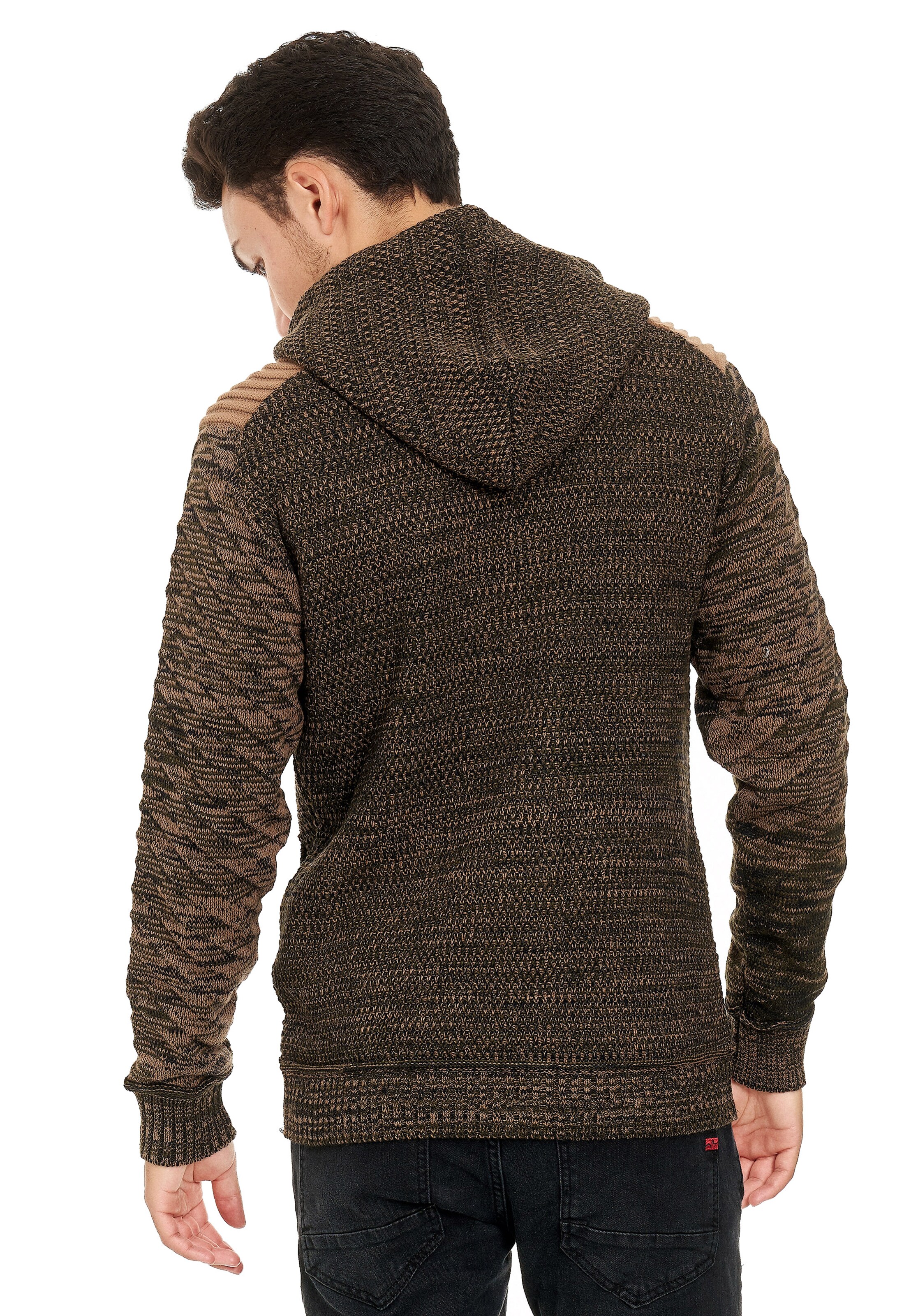 Rusty Neal Knit cardigan in Green