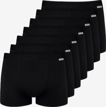 Nur Der Boxer shorts ' Cotton Stretch ' in Black: front