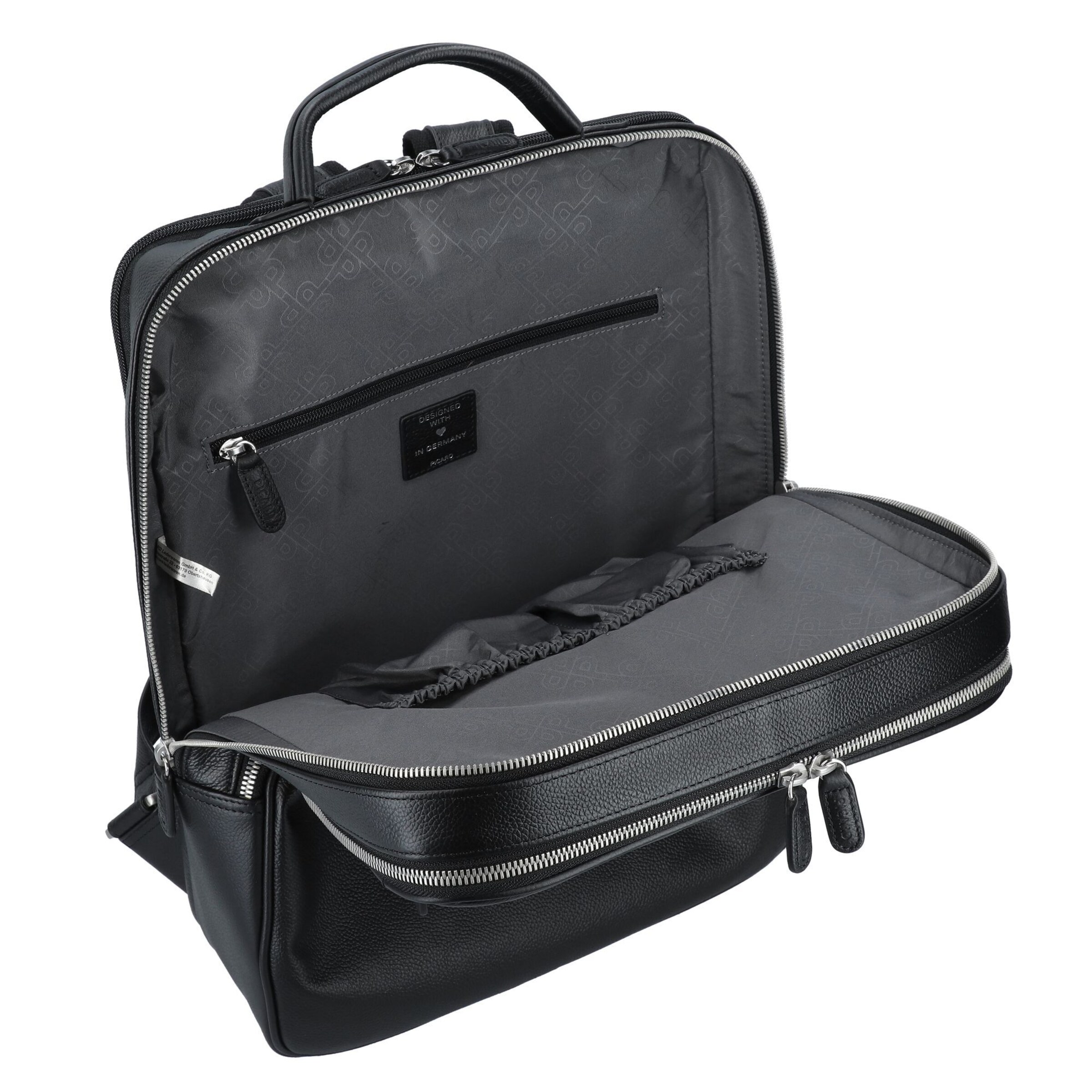 Picard Backpack 'Milano' in Black